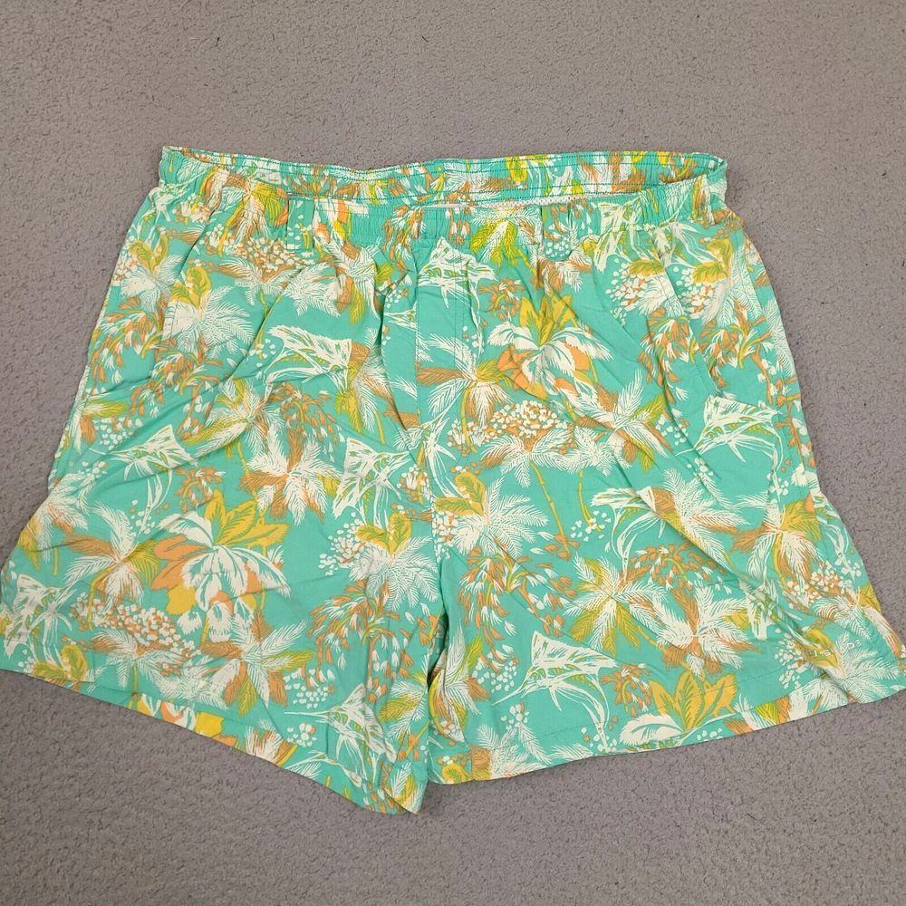 Columbia PFG Swim Trunks Mens Large 34 Omni-Shade Fishing Shorts Hawaiian